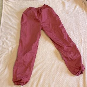 Fushia trash bag pants brand new!! Never danced in